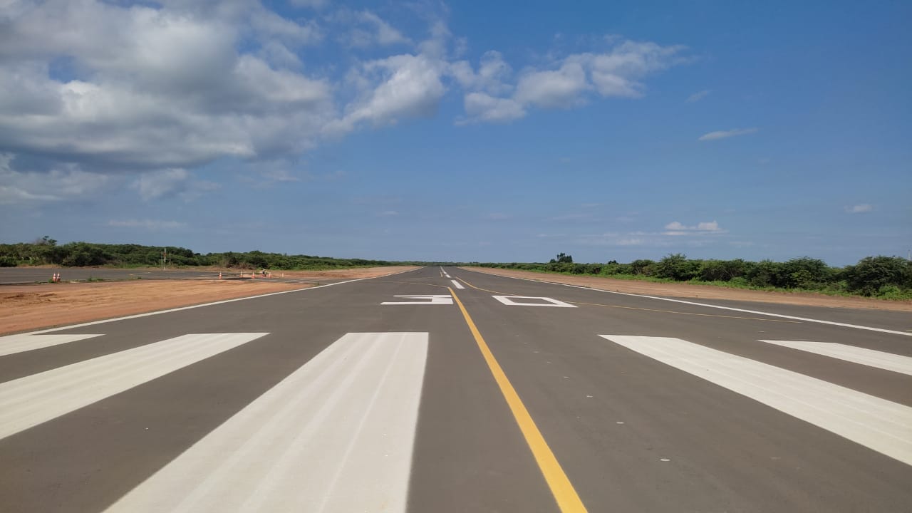 Aeroporto de Oeiras (Foto: Governo do Piauí)