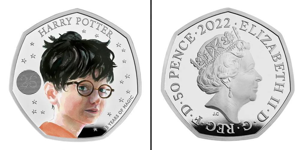 Harry Potter estampará moedas britânicas em comemoração de 25 anos da obra (Foto: Reprodução)