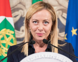 Giorgia Meloni é indicada para ser a nova primeira-ministra da Itália