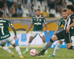 Palmeiras vence Botafogo de virada e amplia vantagem na liderança 