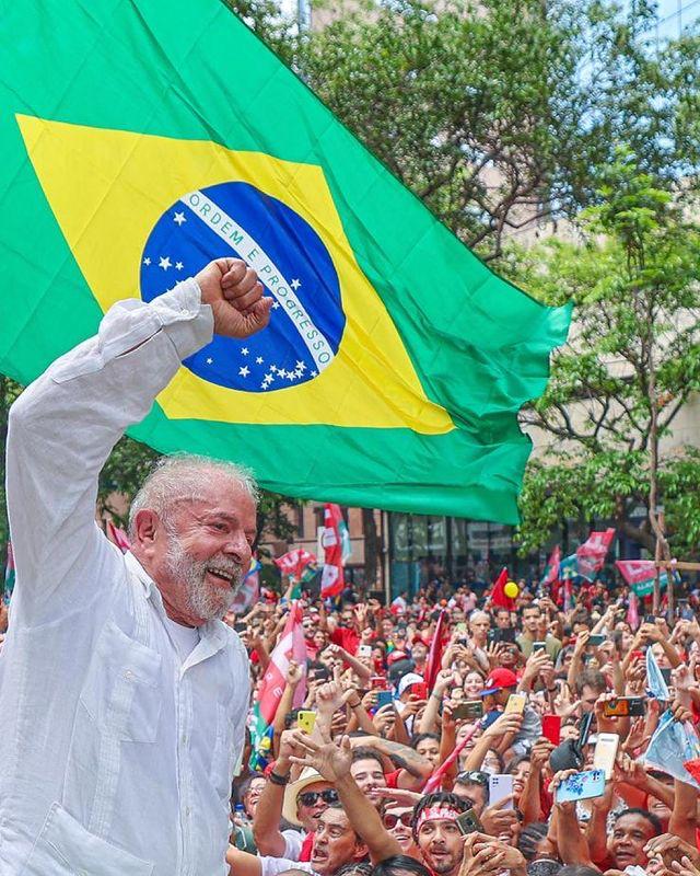Lula é eleito presidente do Brasil pela terceira vez Foto: Ricardo Stuckert