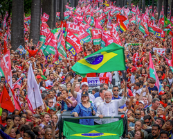 Lula é eleito presidente do Brasil pela terceira  vez 