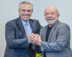 Lula se encontra com o presidente da Argentina em São Paulo