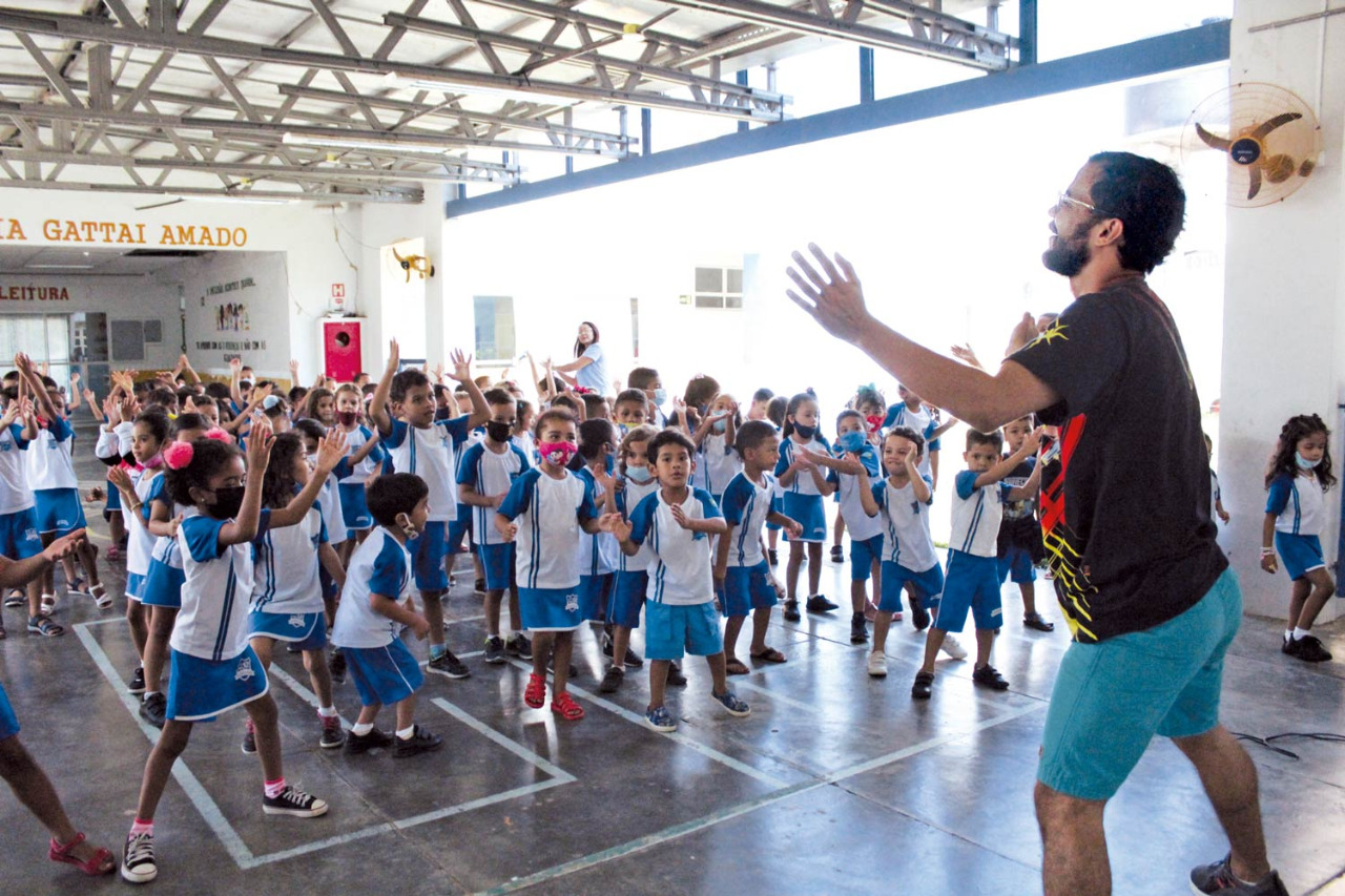 Projeto Resgate com Amor leva atividades recreativas para escolas públicas de Teresina - Foto: Raíssa Morais