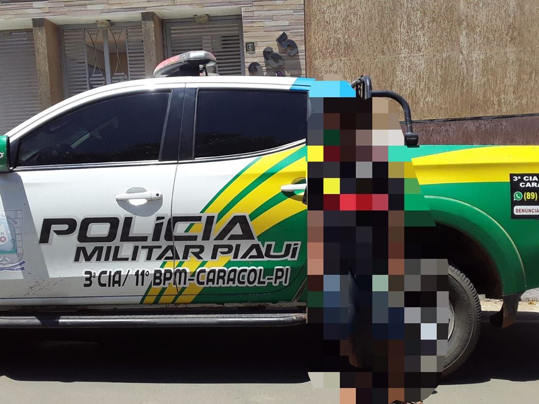 Menina de 15 anos grávida perde o bebê após agressão no Piauí - Foto: Divulgação/Polícia Militar