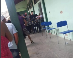 Aluno baleado por colega em escola no Ceará tem quadro irreversível