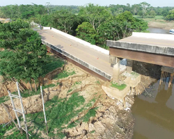 Ponte interditada na BR-319 desaba e deixa região no Amazonas isolada