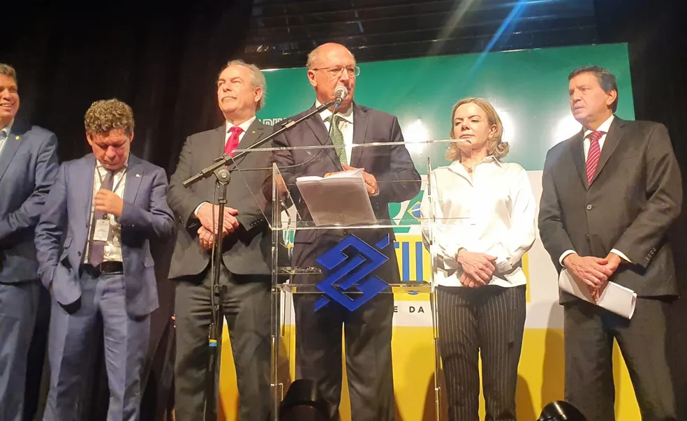 Geraldo Alckmin anuncia novos nomes da equipe de transição Foto: Alexandro Martello/g1