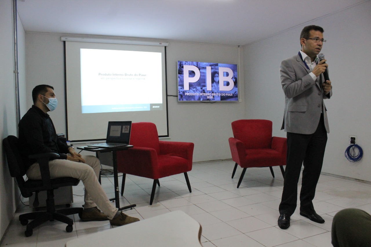 Seplan e IBGE divulgam o resultado do PIB do Piauí (Foto: Ravena Lages)
