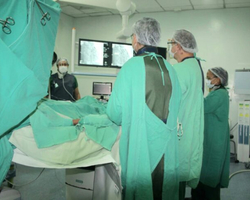 Hospital Getúlio Vargas realiza a primeira angioplastia coronariana