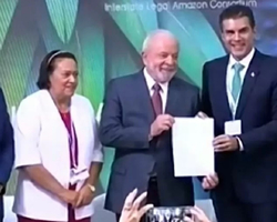 Lula diz que pedirá à ONU para a Amazônia sediar a Conferência do Clima