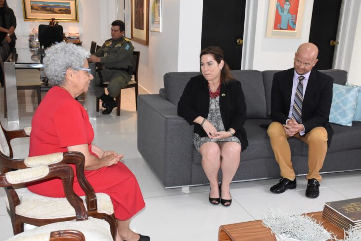 Governadora Regina Sousa recebe cônsul-geral dos Estados Unidos - Foto: Ascom