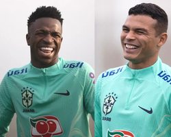 Brasil terá Vini Jr. titular e Thiago Silva como capitão em estreia na Copa