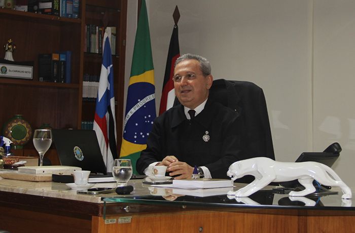 Desembargador Carvalho Neto, presidente do TRT-MA (Foto: Divulgação)