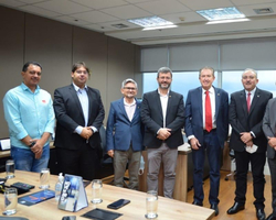 Em Brasília com Neris, Florentino reforça: “Deputado da Saúde na Câmara”