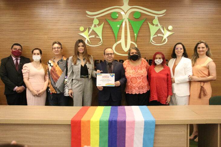 Defensoria contemplada com selo “Teresina Território Livre de LGBTQIfobia” - Foto: Ascom