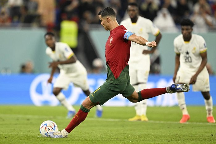 Portugal vence Gana por 3 a 2 com gol histórico de Cristiano Ronaldo (Foto: Patricia de Melo)Portugal vence Gana por 3 a 2 com gol histórico de Cristiano Ronaldo (Foto: Patricia de Melo)