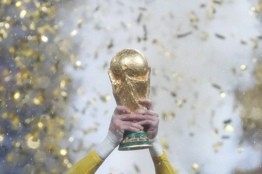 Taça da Copa do Mundo (Foto: ODD ANDERSEN / AFP)