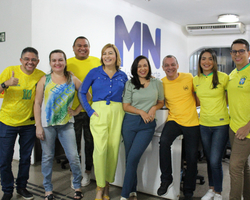Vem, hexa! Colaboradores do GMNC ‘vestem a camisa’ para torcer pelo Brasil