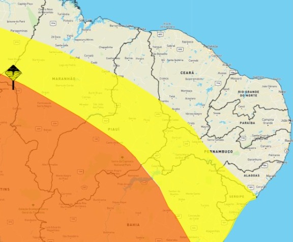 Inmet emite alertas de chuvas intensas para mais de 180 cidades do Piauí 