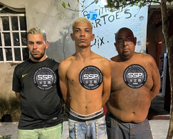 Trio é preso por porte ilegal de arma e tráfico de drogas em Teresina