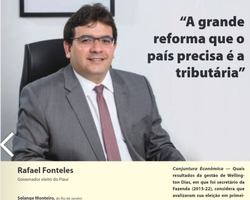 Rafael diz, em entrevista ao IBRE FGV, que o Piauí dá exemplo ao Brasil