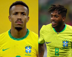 Treino indica Éder Militão e Fred como titulares do Brasil contra a Suíça