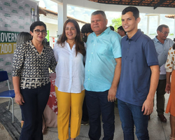 Regina e Rejane inauguram obras ao lado de pré-candidato a prefeito do PT