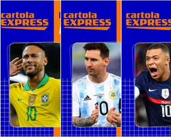 Messi, Neymar e Mbappé: saiba os preços do trio no Cartola Express 