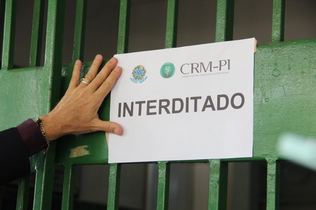 CRM do Piauí realiza interdição ética do Hospital Geral do Buenos Aires - Foto: Raíssa Morais 