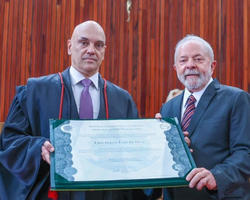 Diplomação de Lula é reconhecimento da lisura das eleições, diz Moraes