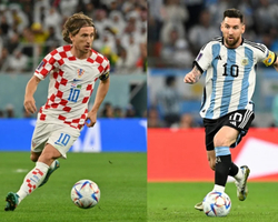 Duelo entre Argentina e Croácia tem gosto especial para Messi e Modric