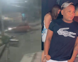 Vídeo mostra momento que cabeleireiro Ricardety é assassinado a tiros