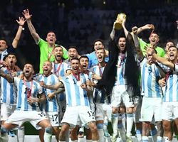 Argentina vence a França após jogaço e é tricampeã da Copa do Mundo