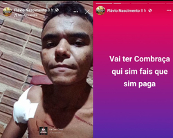 Jovem faz ameaças em rede social após tentativa de homicídio no Piauí