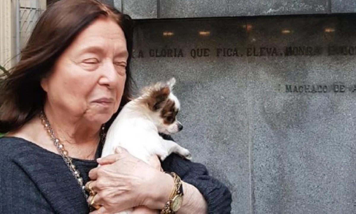 Nélida Piñon deixa apartamento no Rio como herança para suas duas cachorrinhas - Foto: Reprodução