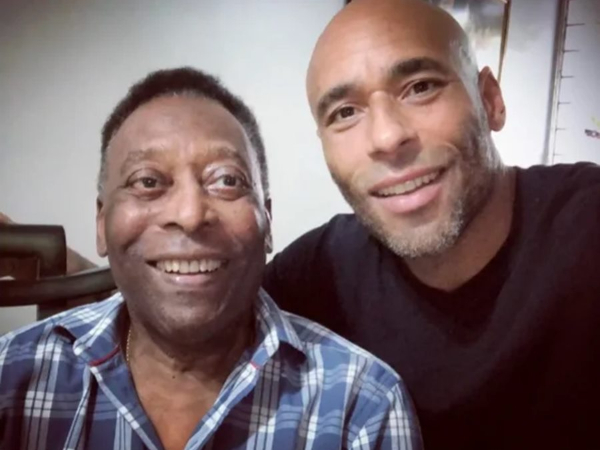 'Pai, a minha força é a sua', escreve Edinho para Pelé em postagem