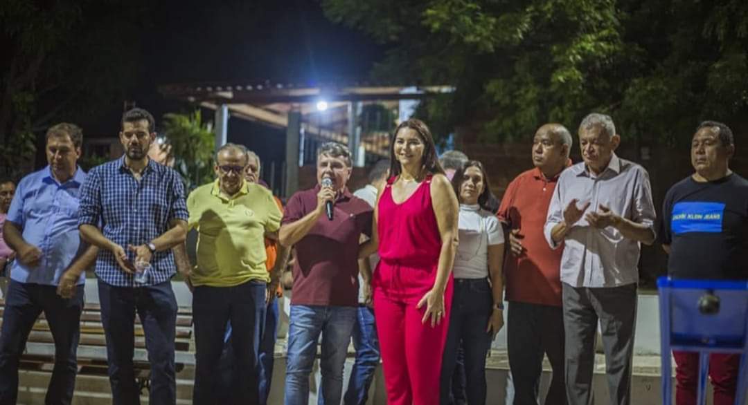 Prefeito João Luiz e deputada estadual Janaína Marques inauguram Praça  - Imagem 2