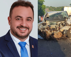 Presidente da Câmara de Caxias morre em grave acidente na BR-316 