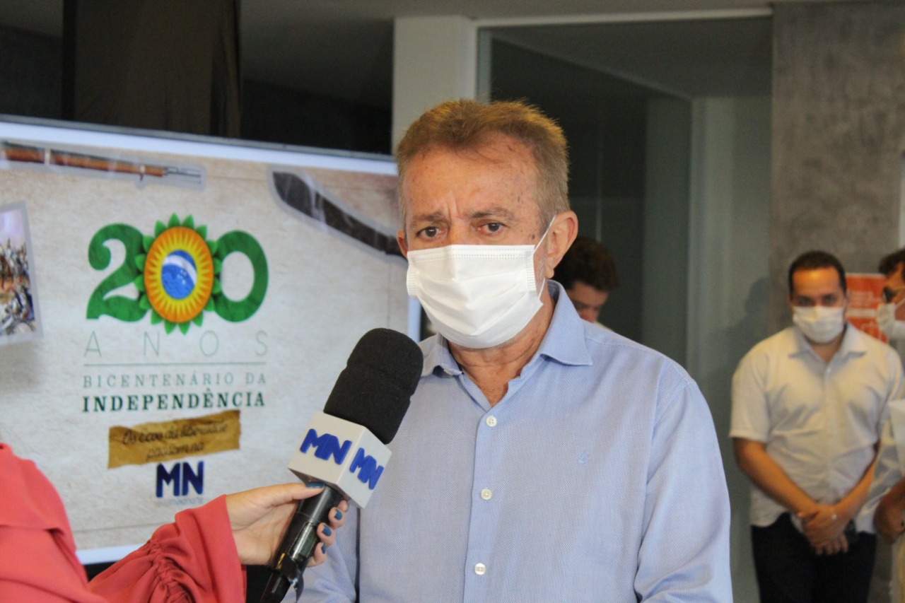 João Félix, prefeito de Campo Maior. Crédito: Raíssa Morais.