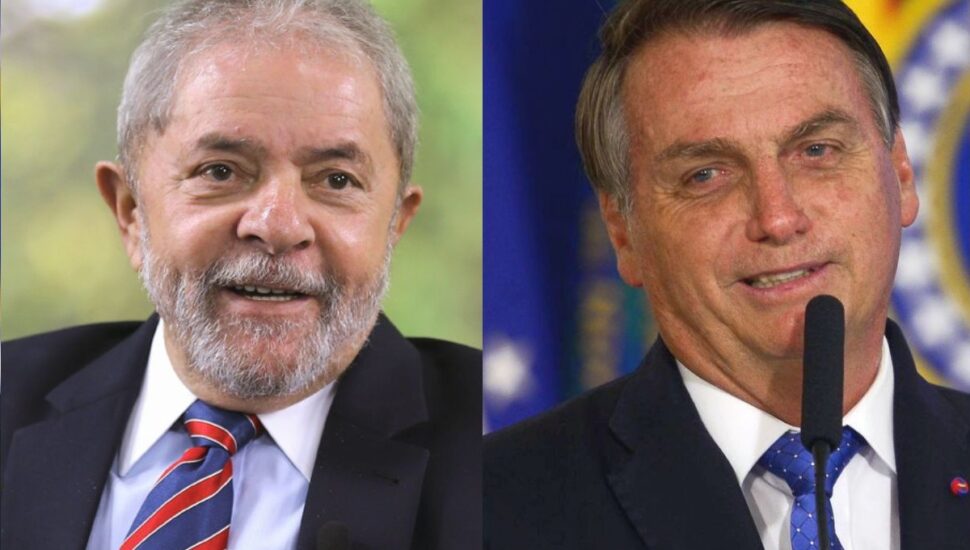 Lula lidera com 44% contra 26% de Bolsonaro (Fotos: Ricardo Stuckert e Valter Campanato)