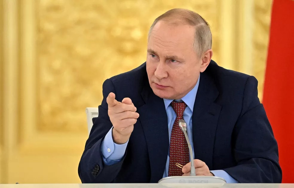 Presidente russo, Vladimir Putin — Foto: Sputnik/Aleksey Nikolskyi/Kremlin via Reuters 