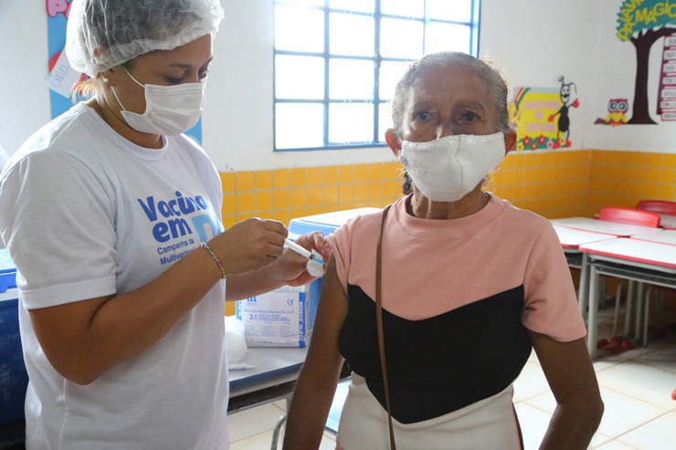 Vacinação ajudou a reduzir índices da Covid-19 em Timon | FOTO: Divulgação/Prefeitura de Timon
