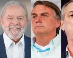 Pesquisa Ipespe: Lula tem 45%; Jair Bolsonaro, 31% e Ciro Gomes, 8%