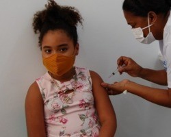 Mais de 70% das crianças já receberam a primeira dose da vacina em Teresina