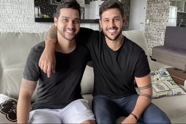 Ex-BBB Rodrigo Mussi e seu irmão Diogo Foto: Reprodução-Instagram