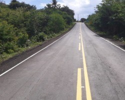 ASFALTO: estrada que vai melhorar acesso ao litoral será inaugurada amanhã 