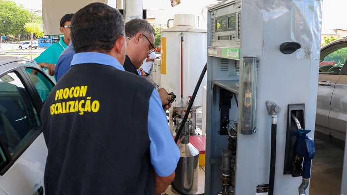 PROCON/MPPI lança painel com resultados de fiscalizações de postos de combustíveis no Piauí