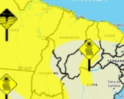 Inmet emite alerta de baixa umidade no sul do Piauí e chuvas ao norte