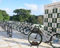 PM do Piauí recebe 45 bicicletas para reforçar policiamento comunitário